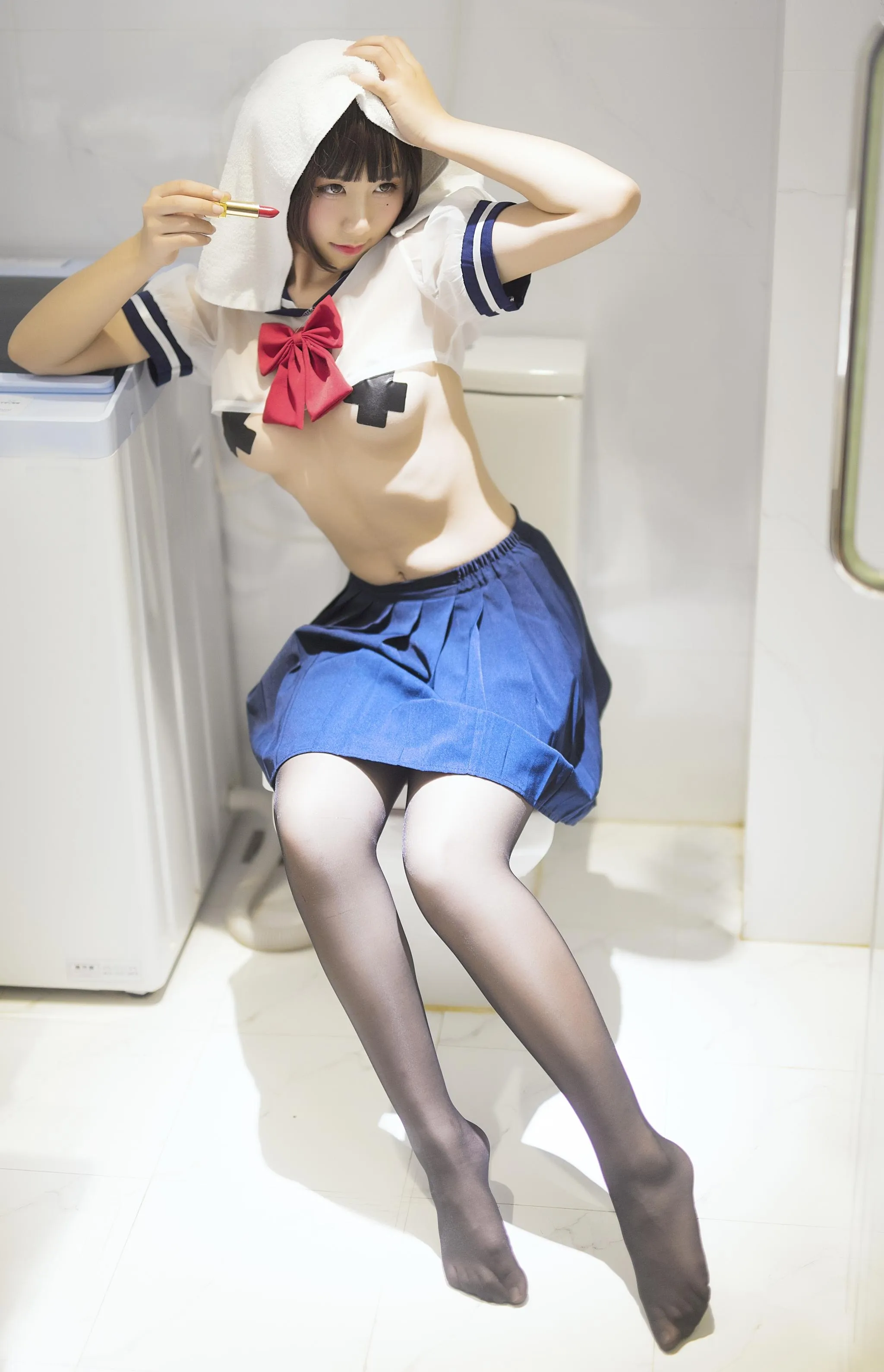 NO.37 九曲Jean-JK透明制服 [21P]插图2